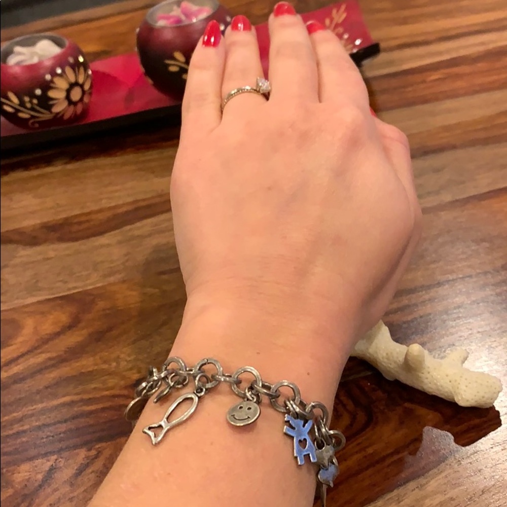 Fun Charm silver bracelet